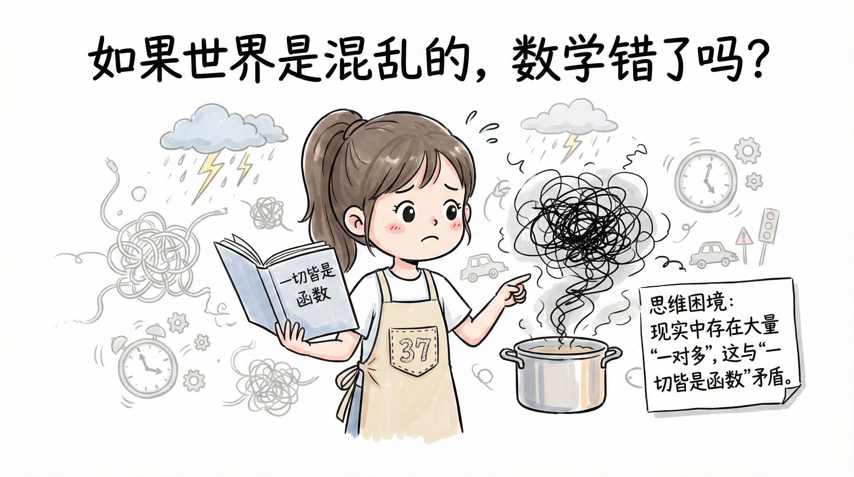 如果世界是混乱的，数学错了吗？——37手捧